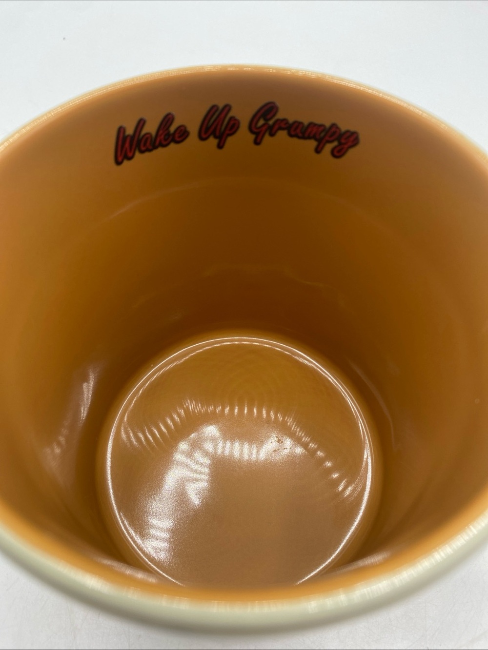 Disney WAKE UP GRUMPY Snow White The 7 Dwarfs Extra Large 26oz Coffee Cup Mug 5 - Picture 3 of 7